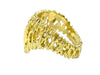 OMEGA/GILBERT ALBERT ring. 18K yellow gold ring 58 Facettes