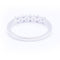 Bague 54 Bague Or Blanc Diamants. 58 Facettes D359174SI