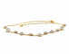 Collier Collier choker or jaune et oxydes de zirconium 58 Facettes