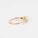 Ring 53.5 Rose gold ring, white pearl 58 Facettes P10L3