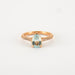 Ring 52 Aquamarine & diamond ring 58 Facettes