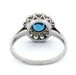 Ring 55 Marguerite Ring Platinum Diamond Sapphire 58 Facettes AC59CB3F4DED448F8442364384C5F52D
