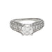 Ring 57 1,13 carat diamond ring in white gold. 58 Facettes 30669
