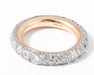 Pomellato “Tango” Alliance ring in white gold and diamonds 58 Facettes 0