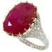 Bague 52 Bague diamant, rubis 58 Facettes 17059-0258