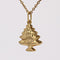 Pendentif Pendentif sapin or jaune 58 Facettes CVP93