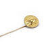 Yellow Brooch / 750 Gold Tie Pin Diamonds 58 Facettes 210198R