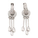 Earrings Dangling Earrings White Gold Diamond 58 Facettes 2486899CN