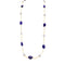 Collier Sautoir or jaune, améthystes, perles Akoya. 58 Facettes 32582