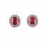 Boucles d'oreilles BOUCLES D'OREILLES "VELVET" RUBIS & DIAMANTS 58 Facettes BO/220005 NSS