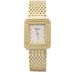 Poiray Watch, "Ma Première", yellow gold, gold plated, steel. 58 Facettes 30862