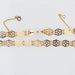 Necklace Antique rose gold necklace with openwork and articulated patterns 58 Facettes 21-582