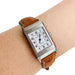Watch Jaeger-Lecoultre watch, "Reverso", steel and leather. 58 Facettes 31598