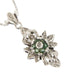 Necklace Emerald Cross Diamond Pendant Necklace 58 Facettes 31757