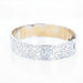 Bracelet Silver bangle bracelet with flower engravings 58 Facettes 22-014