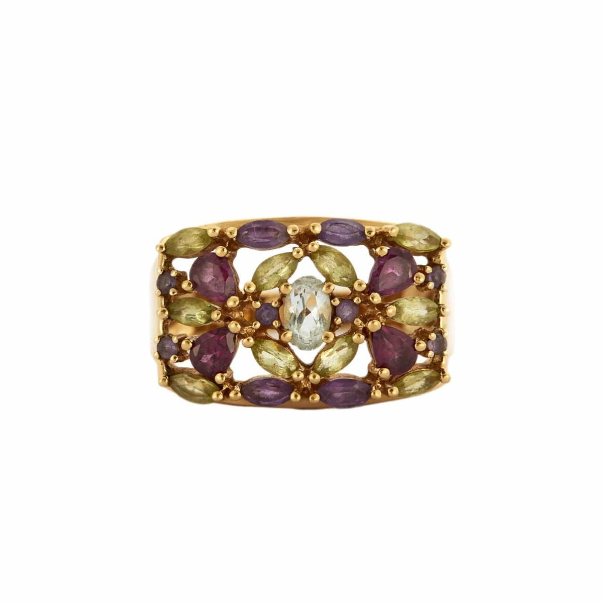 Bague Avec Pierre Taille 54 – Modèle 124-28/A077 – Bijou Occasion Sans Marque