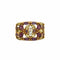 Bague 60 BAGUE "JULIA" PIERRES DE COULEUR 58 Facettes BO/230023 STA