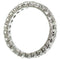 Bague 57 Alliance en or blanc, diamants 58 Facettes 12196-0004