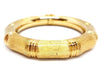 Yellow Gold Bangle Bracelet 58 Facettes 05547CD