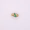Bague Bague Emeraudes Diamants 58 Facettes