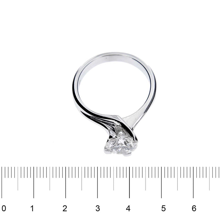 Bague 50 Bague solitaire diamant 1,20 ct 58 Facettes 12503