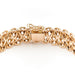 Bracelet Fancy mesh bracelet Yellow gold 58 Facettes 1801305CN
