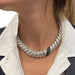 Collier Collier David Yurman en argent, diamants noirs. 58 Facettes 31857