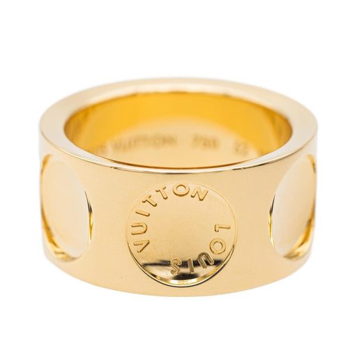 Ring 52 Louis Vuitton Ring Bandeau Empreinte Yellow gold 58 Facettes 2609074CN