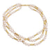 Necklace Poiray necklace, “Fuseau”, yellow gold, pearls. 58 Facettes 32884