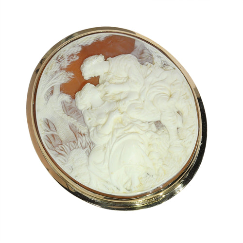 Pendentif Broche Pendentif Camée décor romantique 58 Facettes 23271-0583