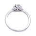 Ring 53 Chaumet ring, “Liens d’Amour”, platinum, diamonds. 58 Facettes 33037