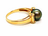 Ring 60 Yellow Gold Ring Pearl 58 Facettes 1501566CN