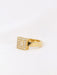 CHOPARD ring - Square Happy Diamonds ring 58 Facettes J1