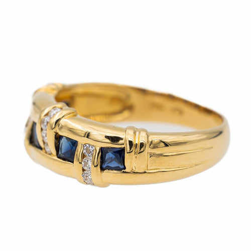 Bague 55 Bague Or jaune Saphir 58 Facettes 2699593CN