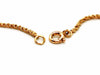 Necklace Twisted mesh necklace Yellow gold 58 Facettes 1641802CN