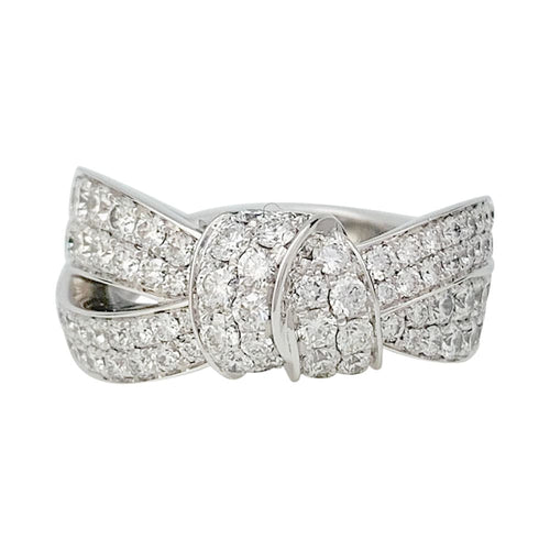 Bague 52 Bague Chaumet, "Liens Séduction", or blanc et diamants. 58 Facettes 31801