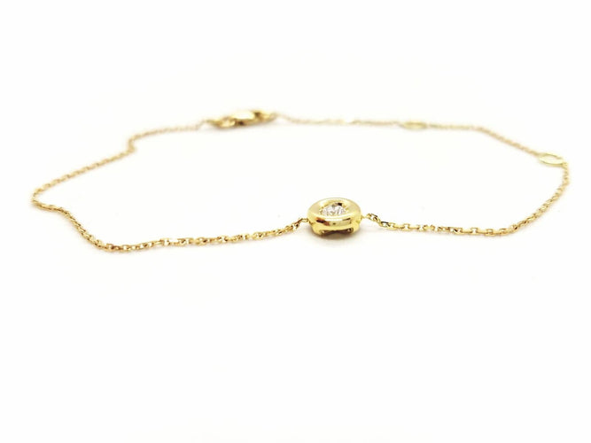 Bracelet Bracelet Or jaune Diamant 58 Facettes 579011RV
