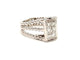 Bague 50 Bague Or blanc Diamant 58 Facettes 790201CD