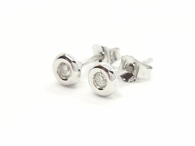 Boucles d'oreilles Boucles d'oreilles Or blanc Diamant 58 Facettes 579245RV