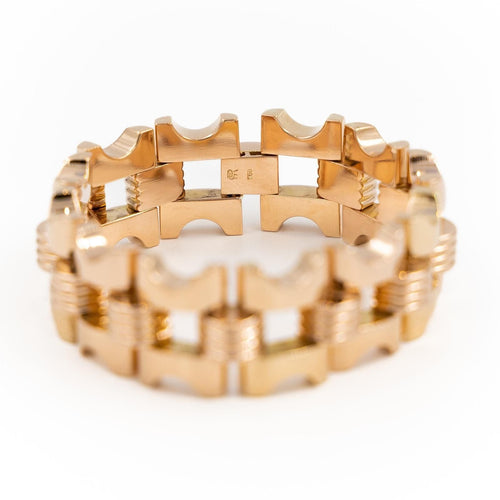 Bracelet Bracelet Tank Or rose 58 Facettes 1984296CN