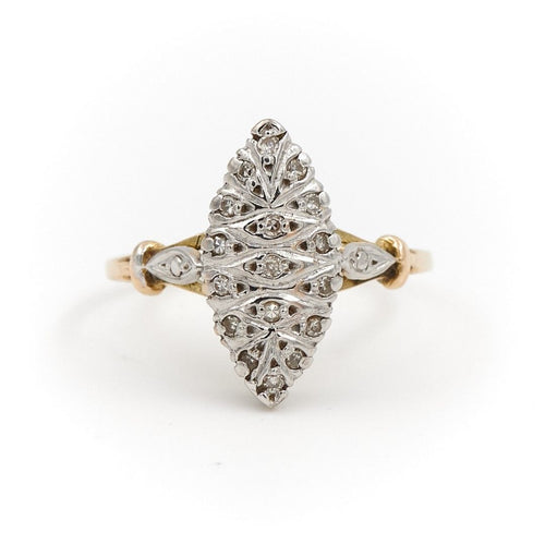 Bague 52 Bague Marquise Or jaune Diamant 58 Facettes 1692805CN