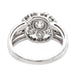 Ring 55.5 Marguerite Ring Platinum Diamond 58 Facettes 2490560CN