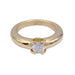 Bague 53 Solitaire Cartier, "Louis Cartier", or jaune, diamant. 58 Facettes 32205