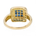 Bague 54 Bague Or jaune Saphir 58 Facettes 2621602CN