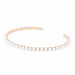 Ginette NY Bracelet Open Pearl Bang Bangle Bracelet Pink gold Pearl 58 Facettes 2394623CN