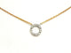 Collier Collier Or rose Diamant 58 Facettes 579193RV