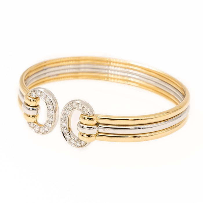 Bracelet Bracelet Jonc Or jaune  Diamant 58 Facettes 2106787CN