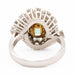 Ring 53 Pompadour ring White gold Emerald 58 Facettes 2308981CN