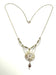 Necklace Necklace Yellow gold Diamonds Ruby 58 Facettes
