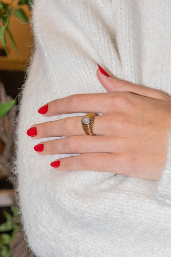 Bague 50 Bague Or jaune Diamant 58 Facettes 2728812CN